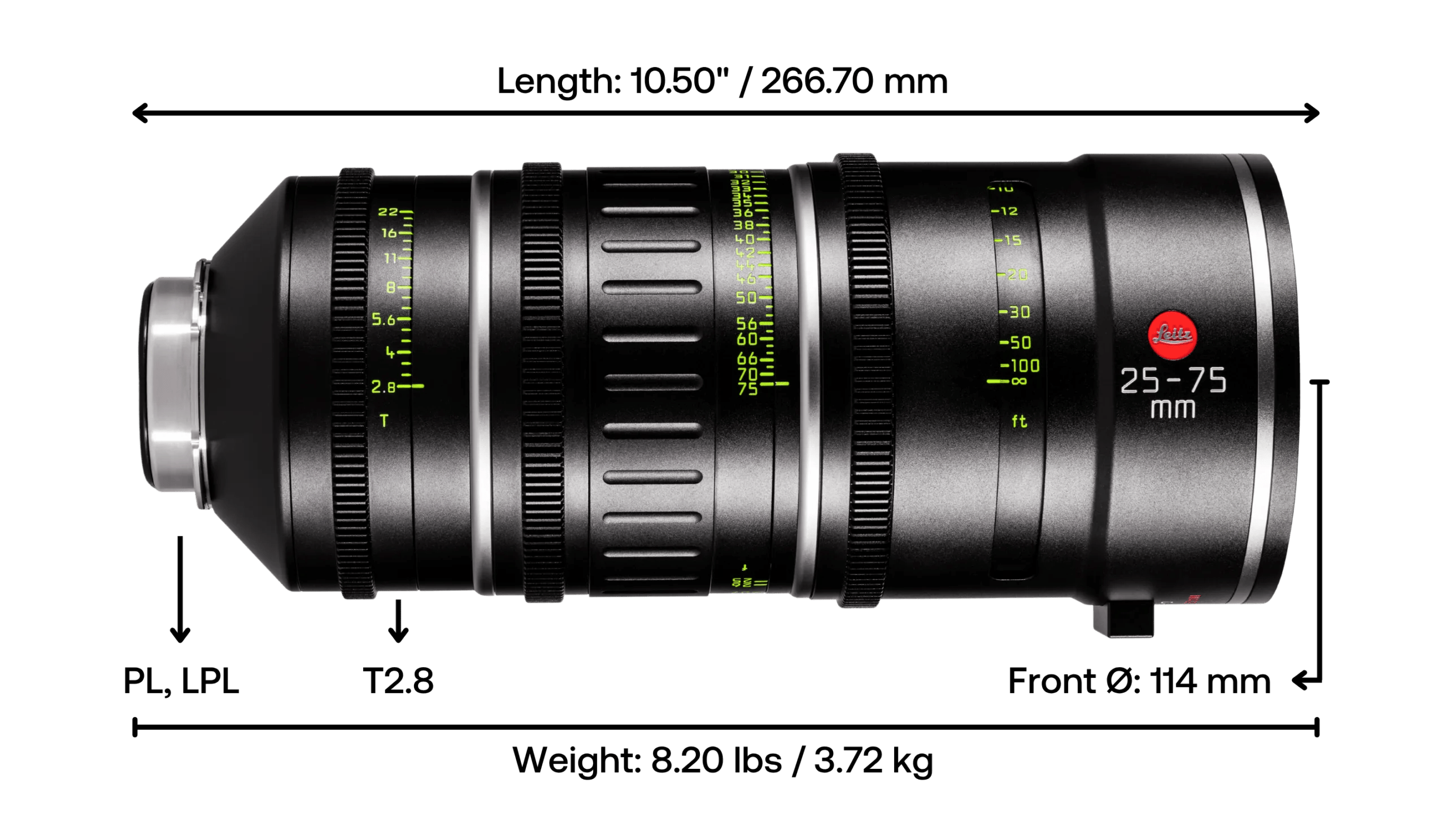 Leitz Zoom 25–75mm T2.8