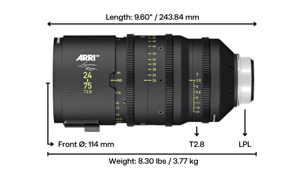 ARRI Signature Zoom 24-75mm T2.8