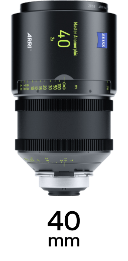 ARRI Zeiss Master Anamorphics strip