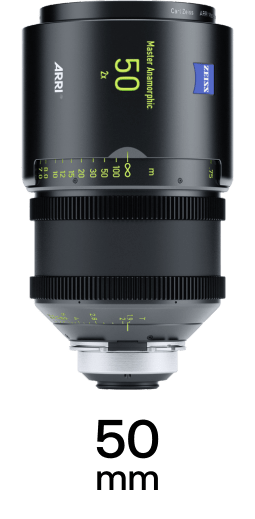 ARRI Zeiss Master Anamorphics strip