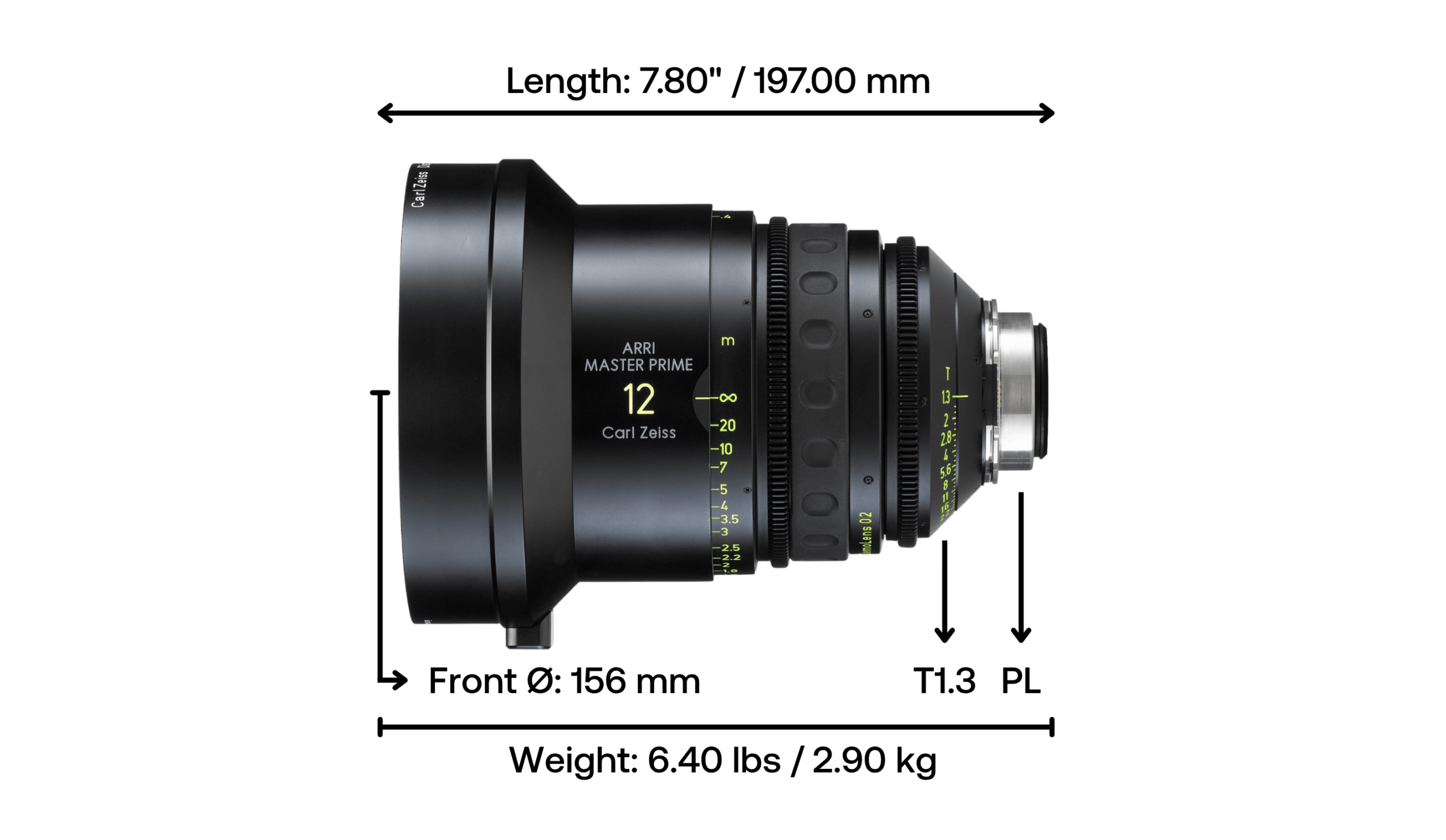 ARRI Zeiss Master Prime 12mm T1.3