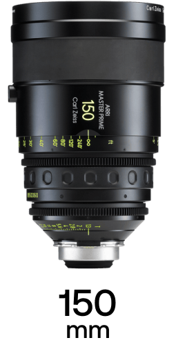 ARRI Zeiss Master Primes strip