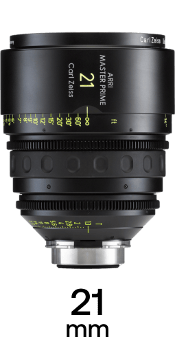ARRI Zeiss Master Primes strip