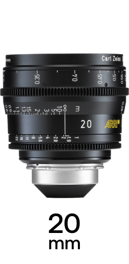 ARRI Zeiss Ultra Primes strip
