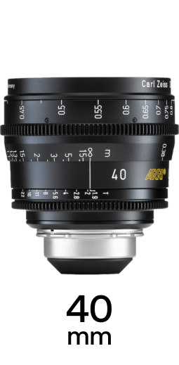 ARRI Zeiss Ultra Primes strip