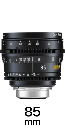 ARRI Zeiss Ultra Primes strip 12