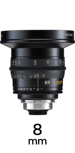ARRI Zeiss Ultra Primes strip