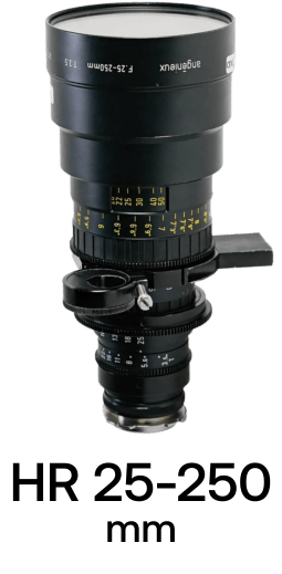 AngΓ©nieux 25-250mm Zooms strip