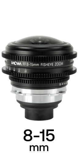 Laowa 8-15mm Fisheye Zoom strip