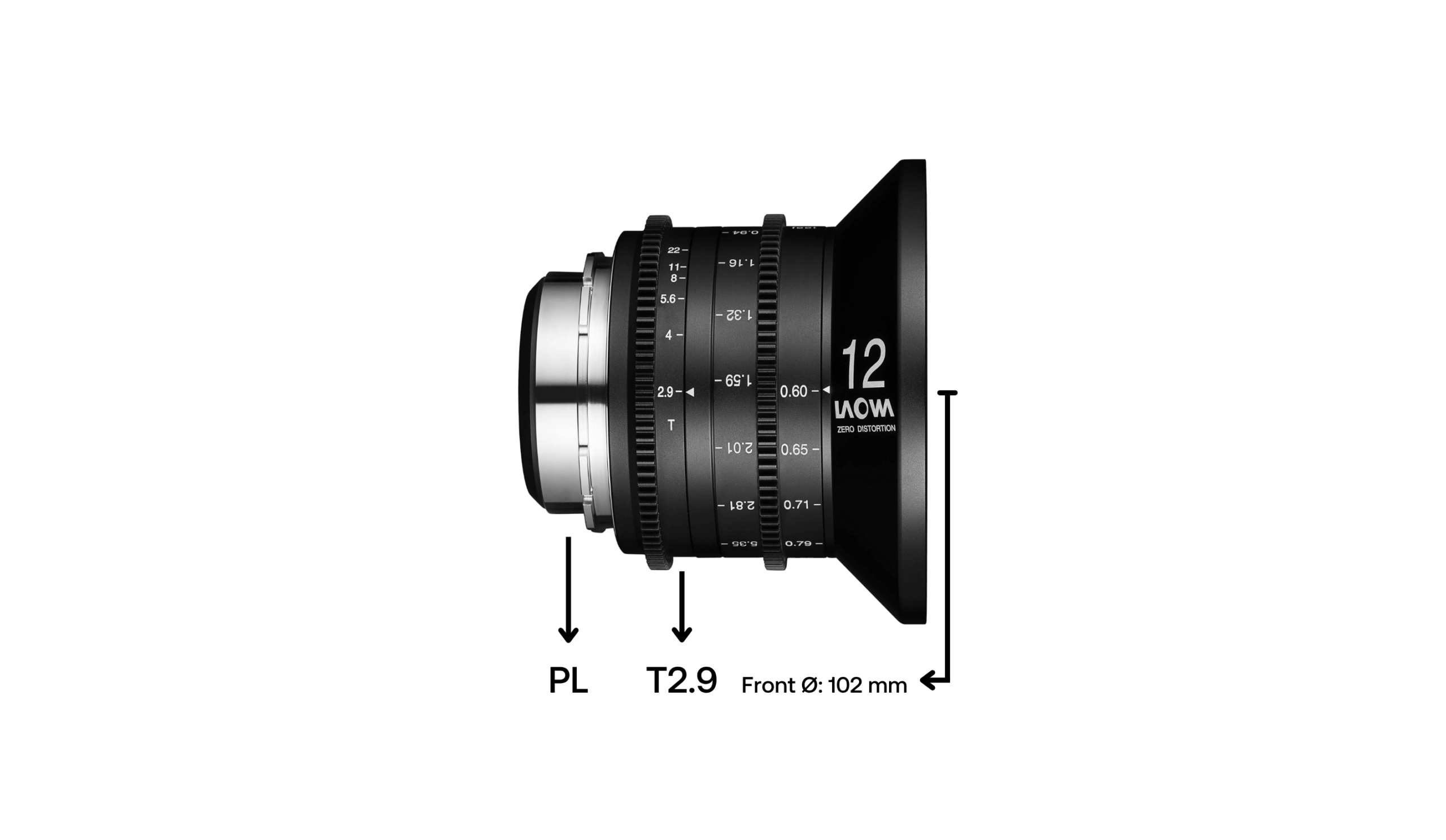Laowa 12mm T2.9 Zero-D