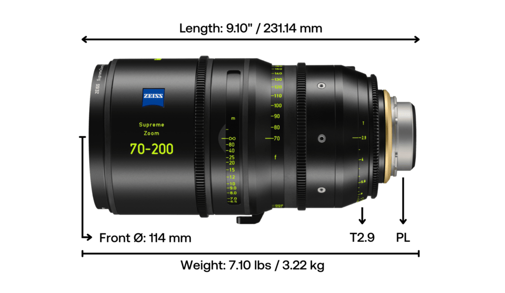 Zeiss Supreme Zoom Radiance 70-200mm T2.9