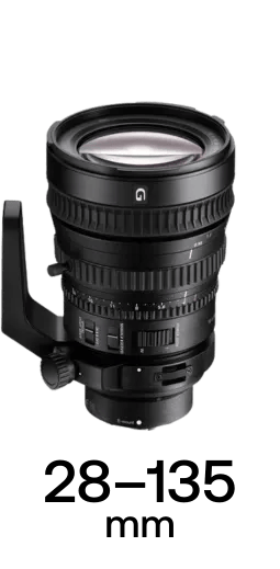 Sony G Series Power Zooms strip 2