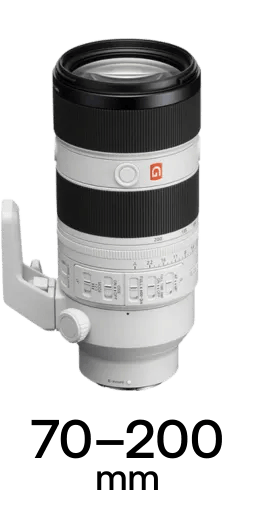 Sony G Master Zooms strip