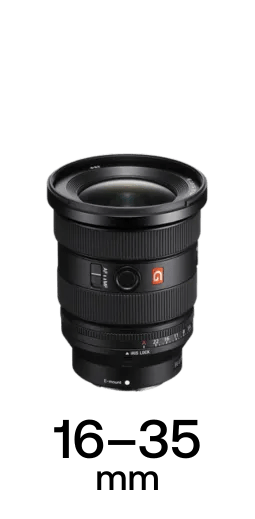 Sony G Master Zooms strip