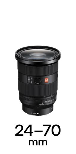 Sony G Master Zooms strip