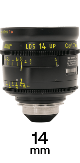 ARRI Zeiss Ultra Primes LDS strip