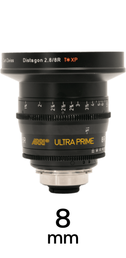 ARRI Zeiss Ultra Primes LDS strip