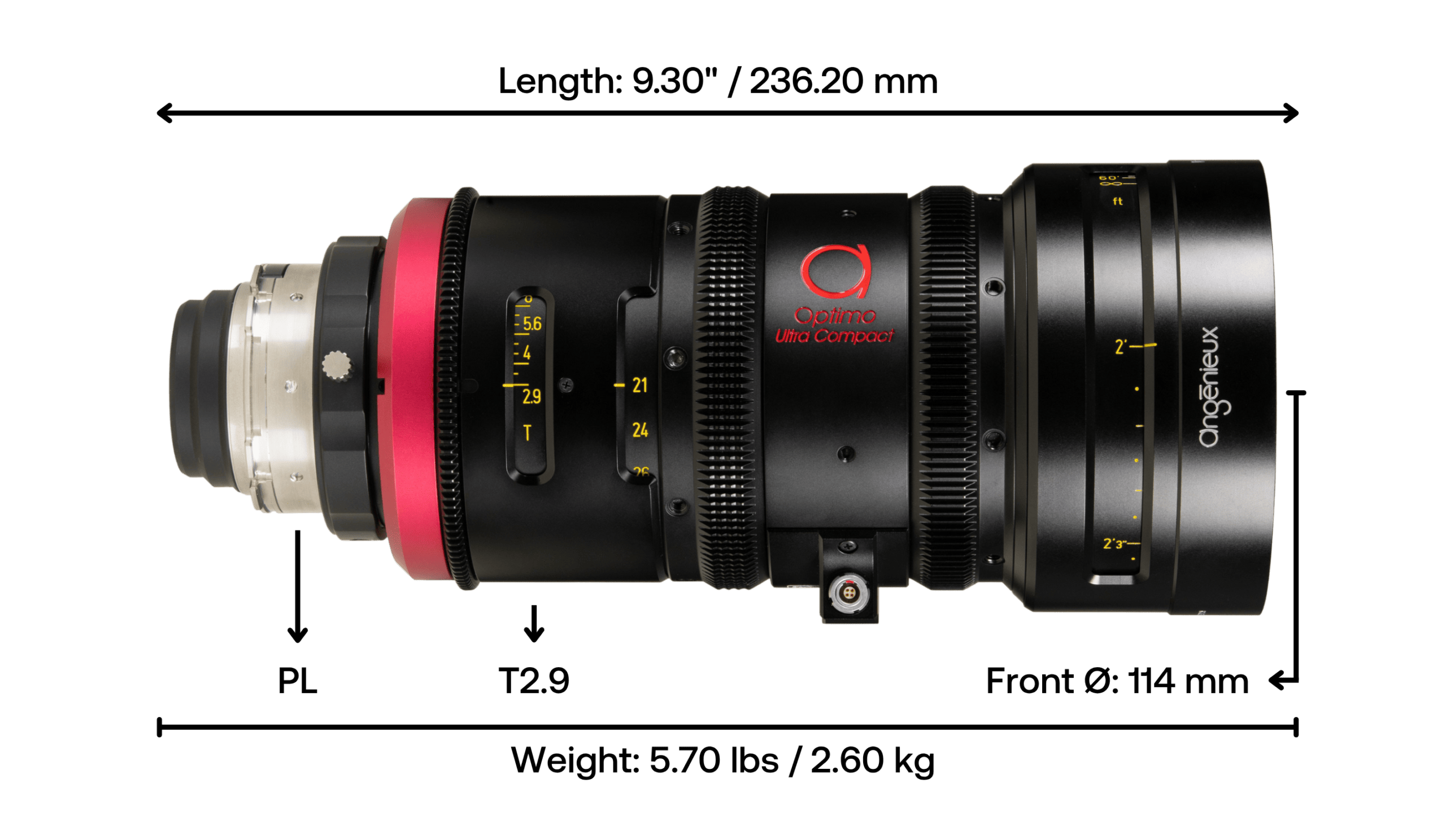Angénieux Optimo Ultra Compact 21–56mm T2.9