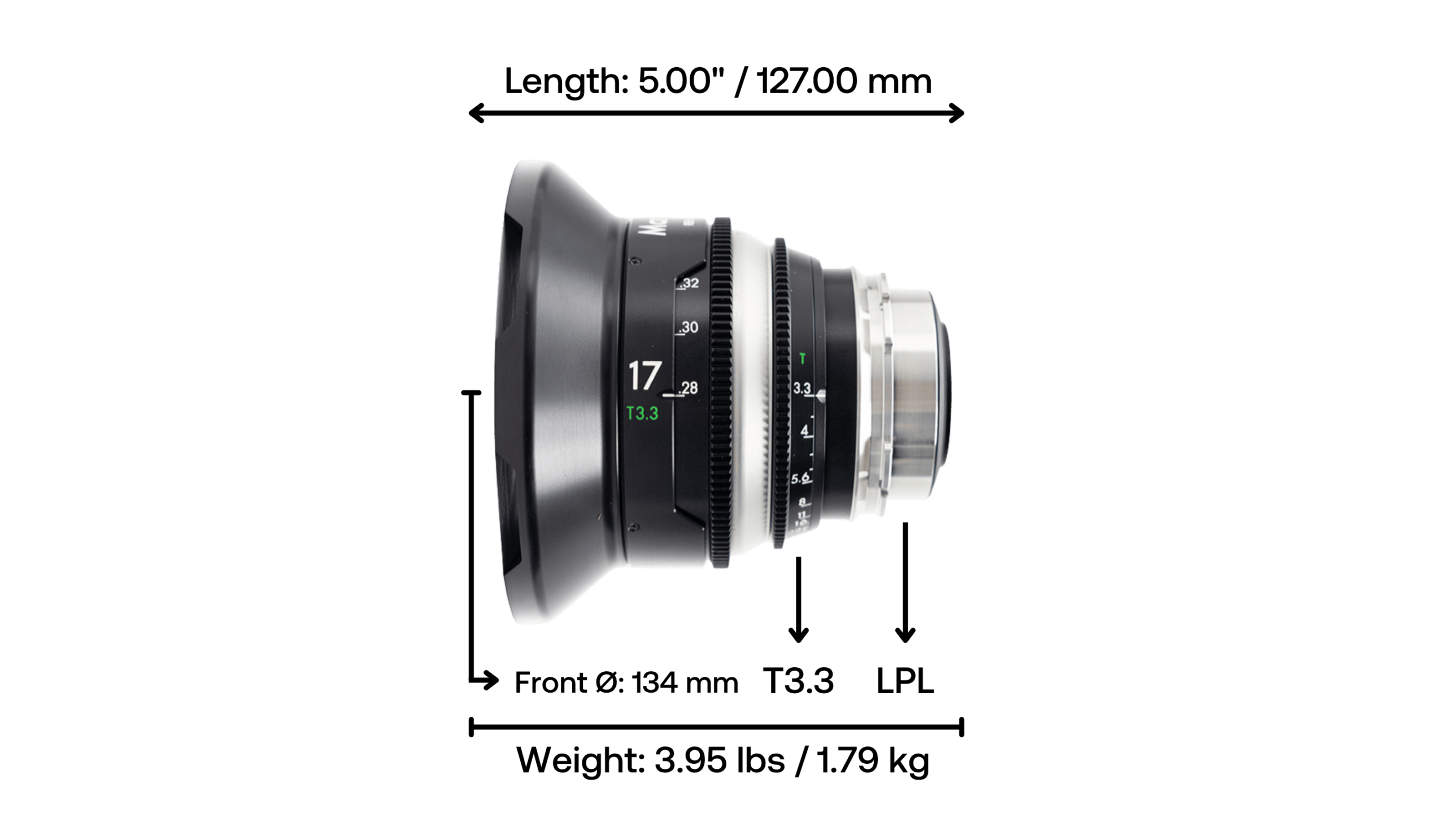 Mamiya 645 17mm T3.3